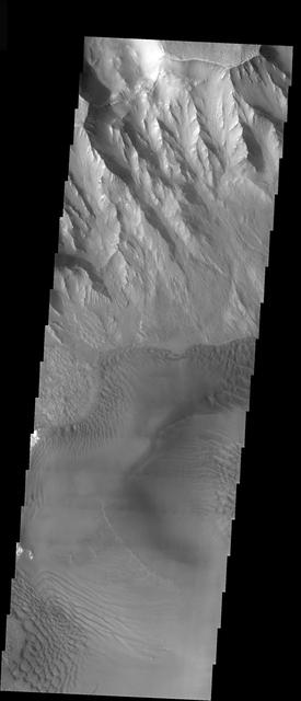 NASA image: Sea of Sand in Juventae Chasma