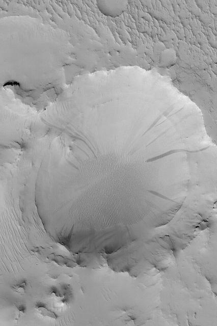 Exhumed Crater with Slope