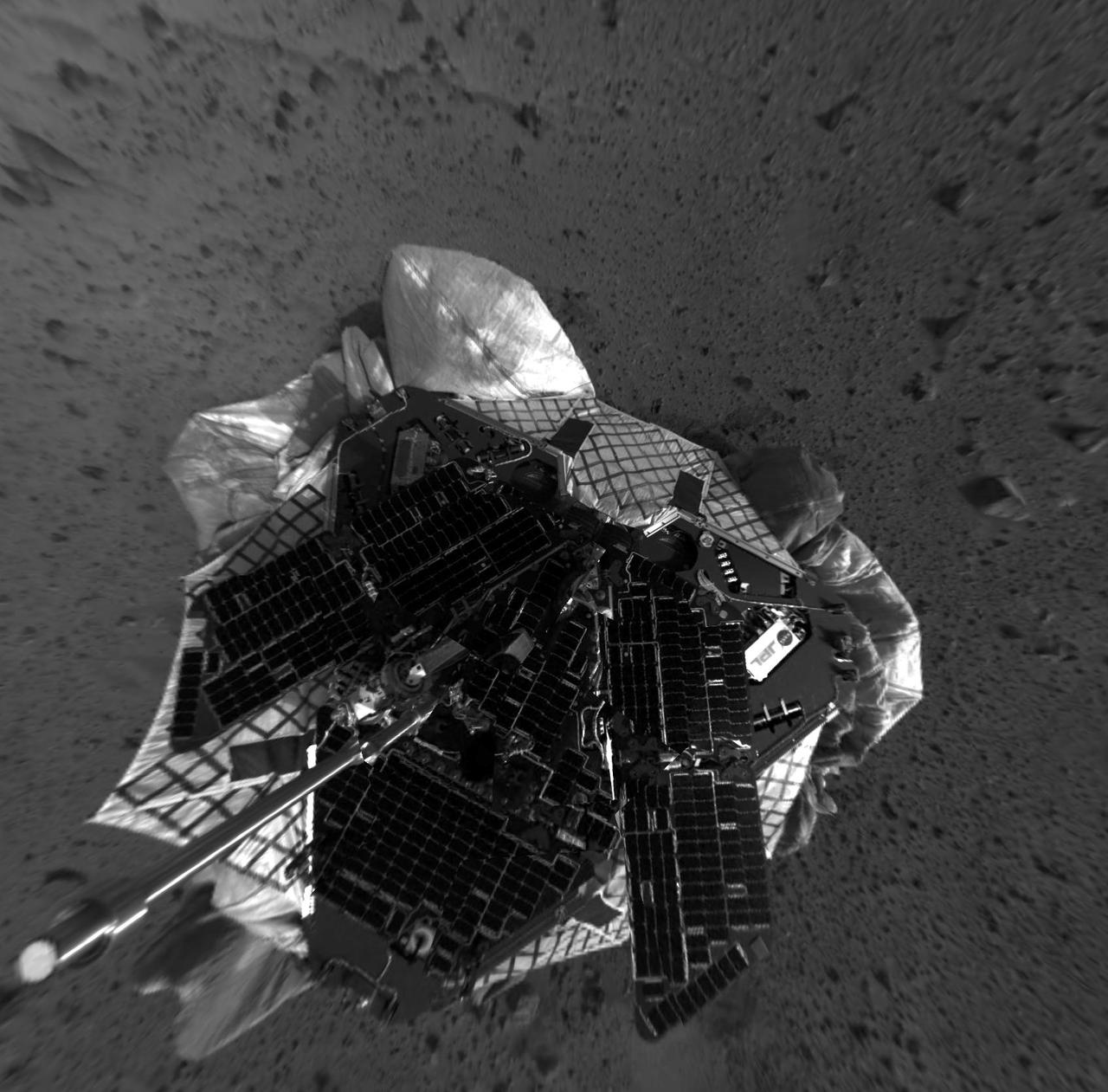 View From Above Spirit on Mars-2