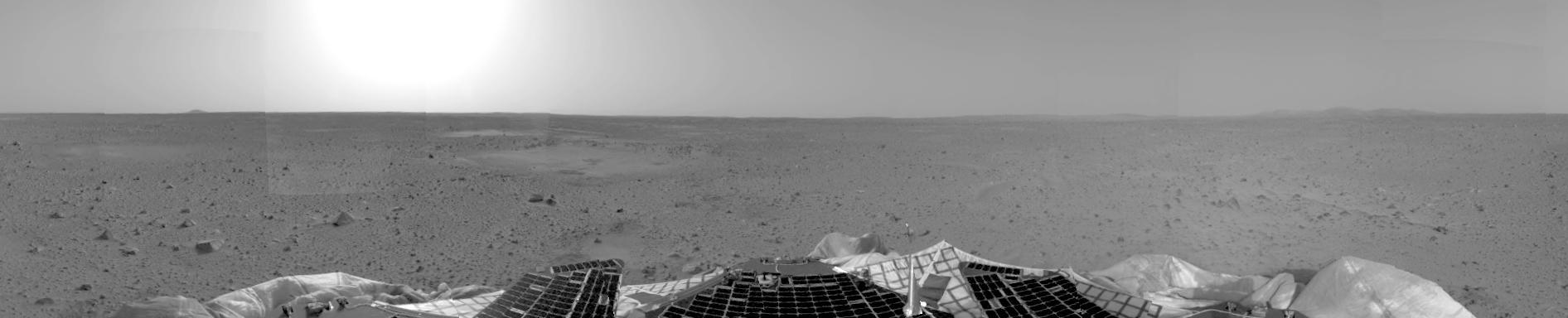 Left Panorama of Spirit Landing Site