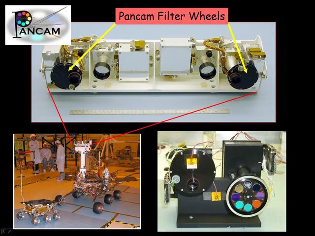 This image taken at NASA Jet Propulsion Laboratory shows the panoramic camera used onboard both NASA Mars Exploration Rovers. 