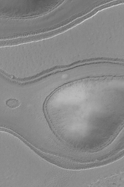 Layers Near South Crater