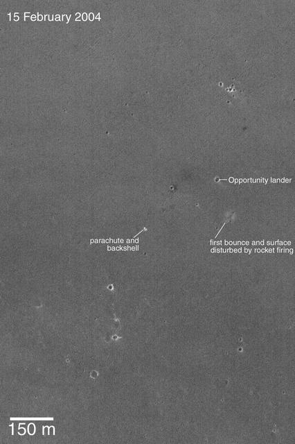Third MOC View of Opportunity Landing Site