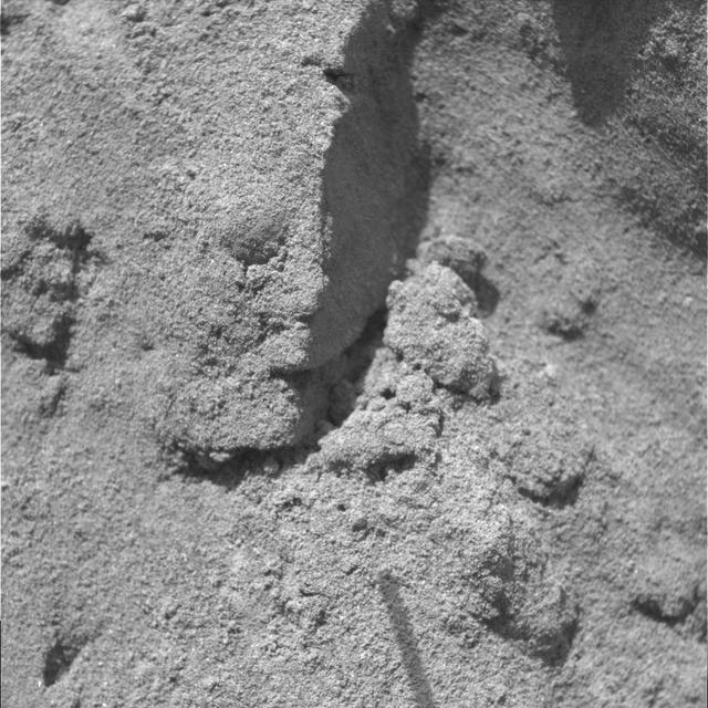 NASA image: The Trench Throws a Dirt Clod at Scientists