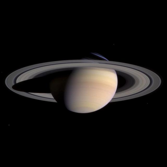 NASA image: Saturn in Color