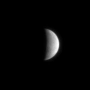 NASA image: Icy Enceladus