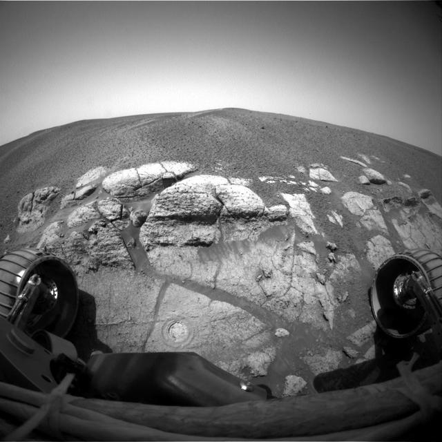 NASA image: Circular Signs of the Rock Abrasion Tool