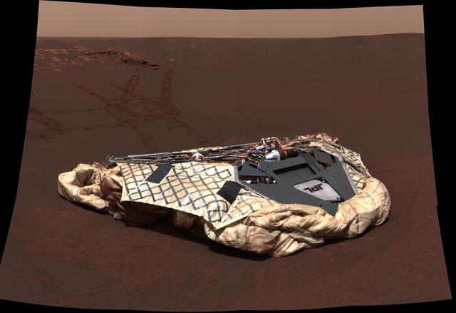 NASA image: Opportunity Empty Nest