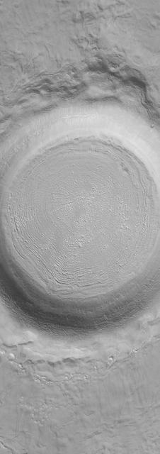 West Elysium Planitia Crater