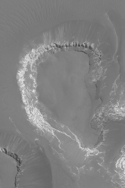 Mesa in Capri Chasma