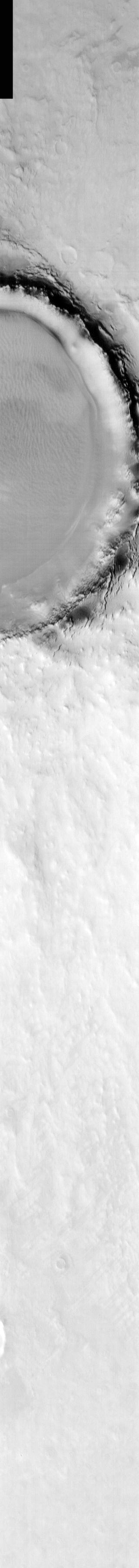 Korolev Crater in Infrared