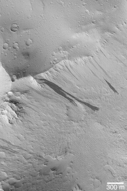 Lycus Sulci Slope Streaks