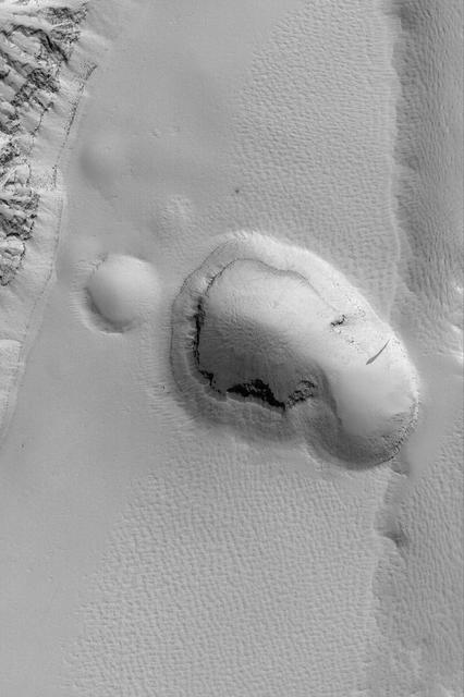 NASA image: Dusty Collapse Pit