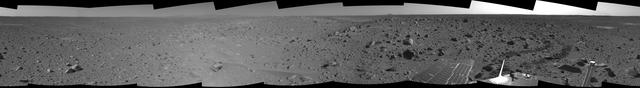 Spirit View on Sol 107