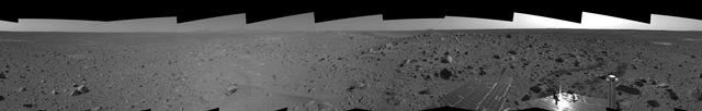 Spirit View on Sol 107 right eye