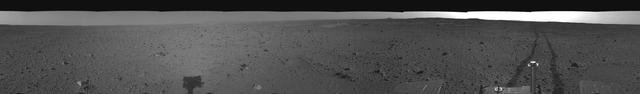 Spirit View on Sol 110 right eye