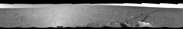NASA image: Spirit Keeps on Trekking left eye