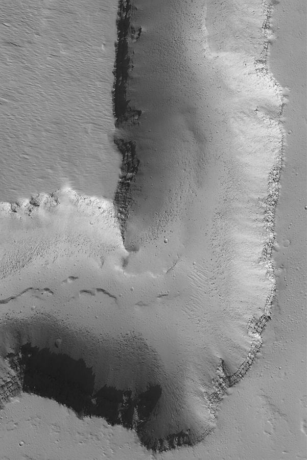 Channel on Ascraeus Mons