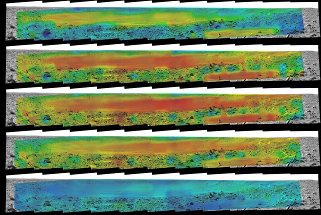 NASA image: Temperature Map, Bonneville