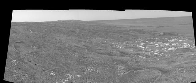Opportunity View on Sol 109 right eye