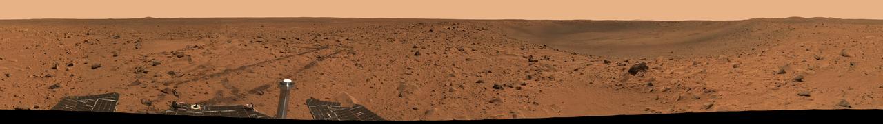Bonneville Crater Panorama