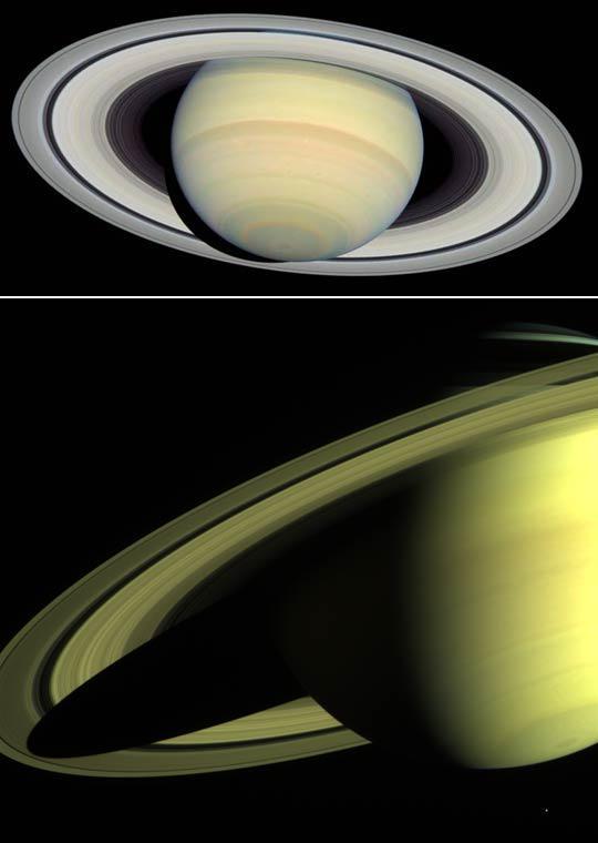 Saturn from Far and Near