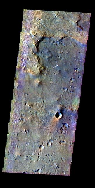 NASA image: Crater Ejecta