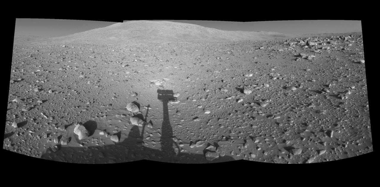 Spirit Shadow, Sol 153 Left Eye