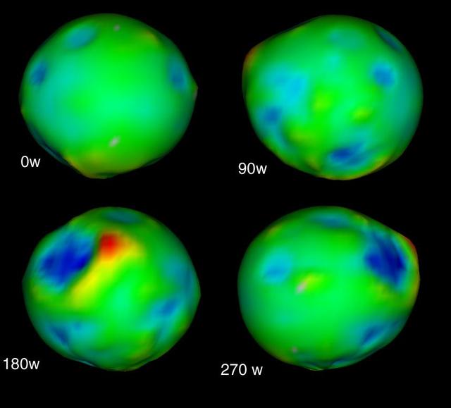 NASA image: The True Shape of Phoebe