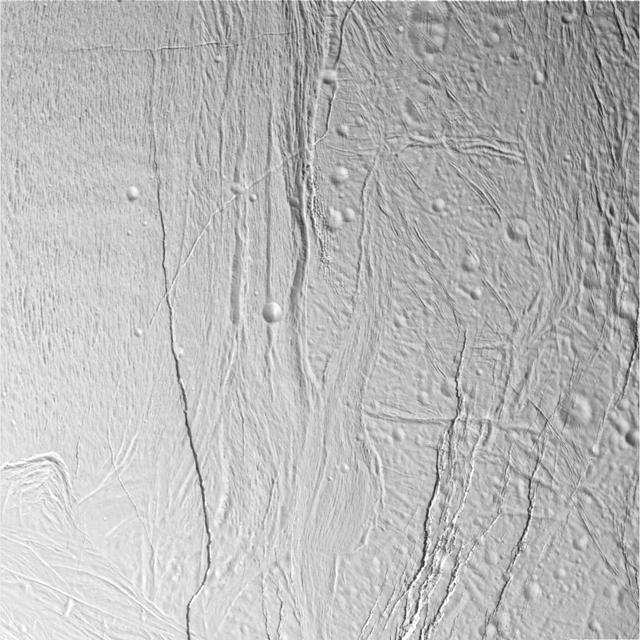 Stressed-out Enceladus