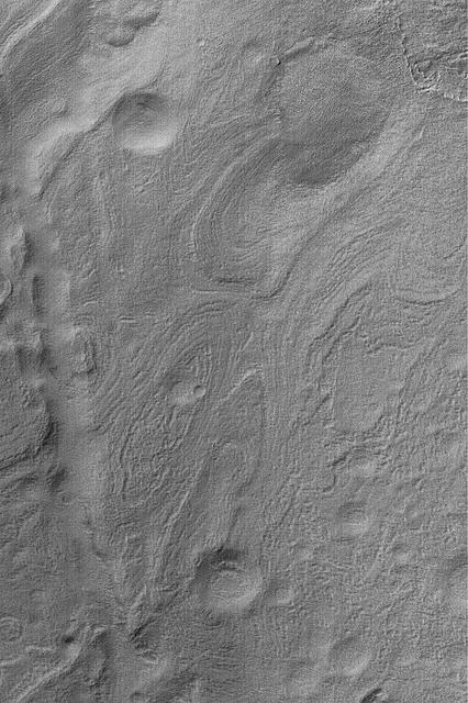 Hellas Banded Terrain