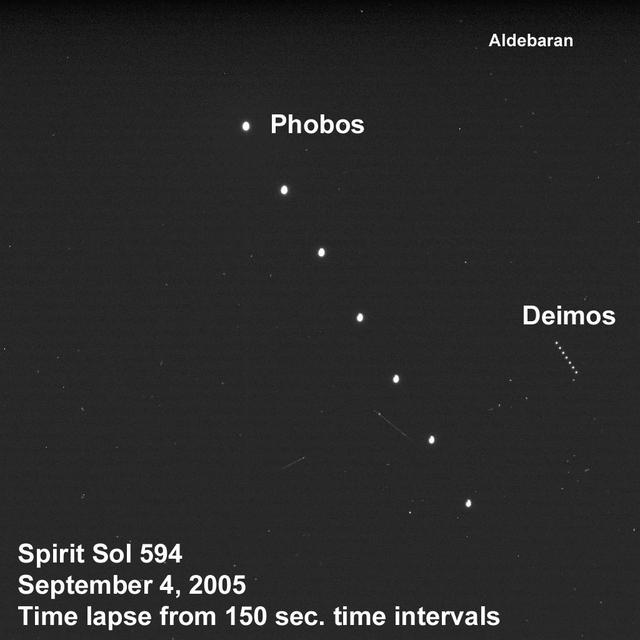 NASA image: The Two Moons of Mars As Seen from Husband