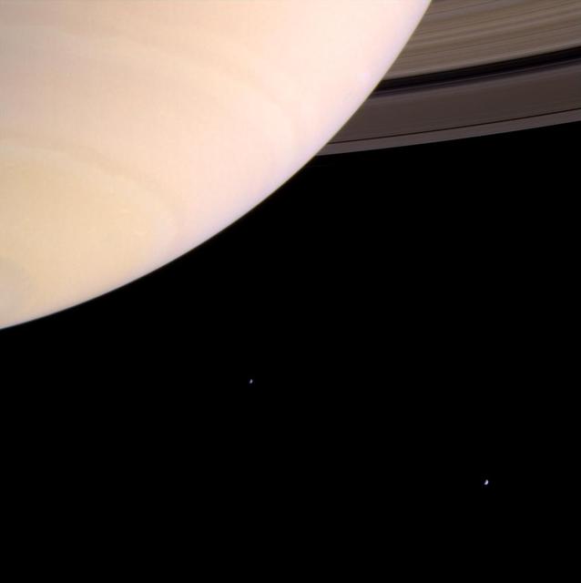 NASA image: Bold Saturn