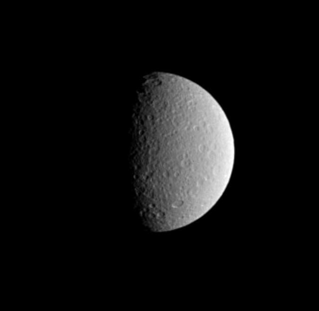 NASA image: Rhea Relief