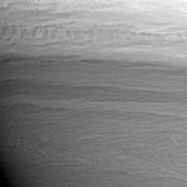 NASA image: Waves on Saturn