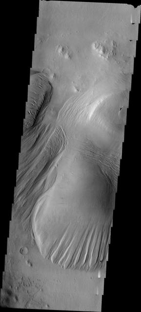 NASA image: Yardang Development