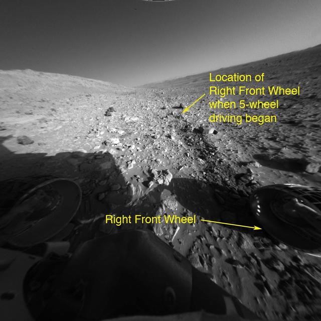 NASA image: Way to Go Spirit!