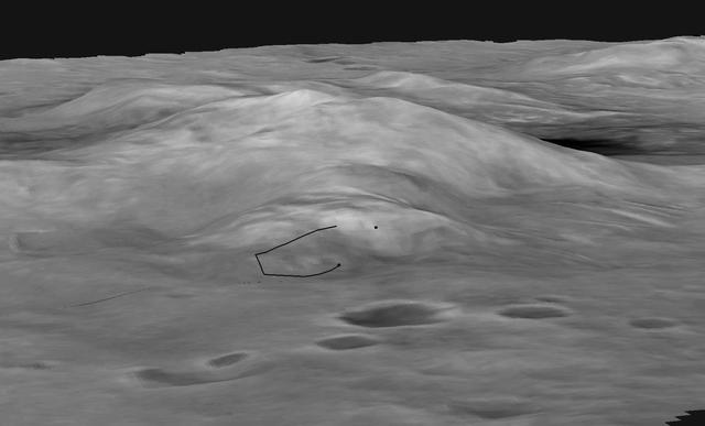 NASA image: Spirit Course