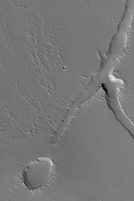 Troughs Near Ascraeus