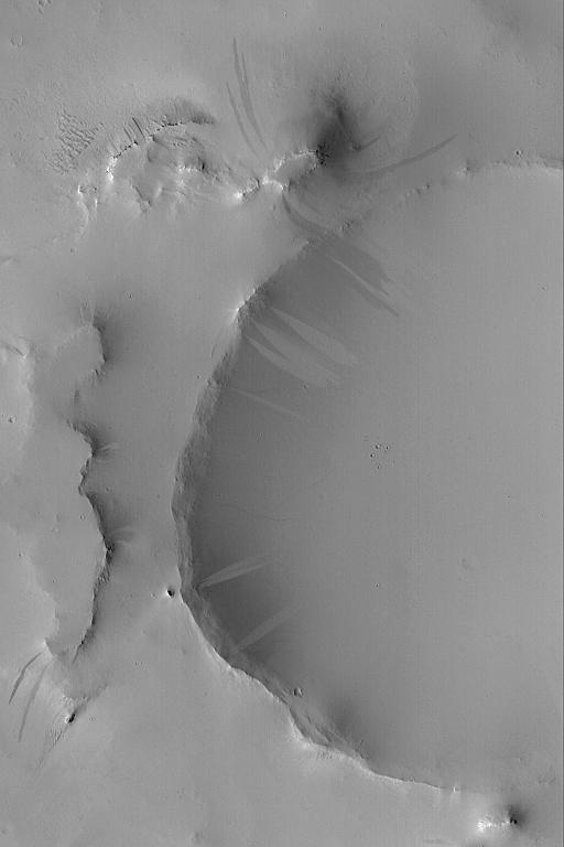 Light and Dark Slope Streaks
