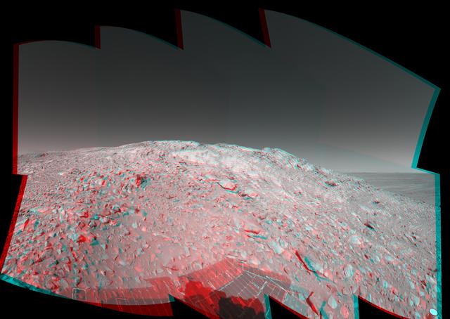 NASA image: High on West Spur 3-D