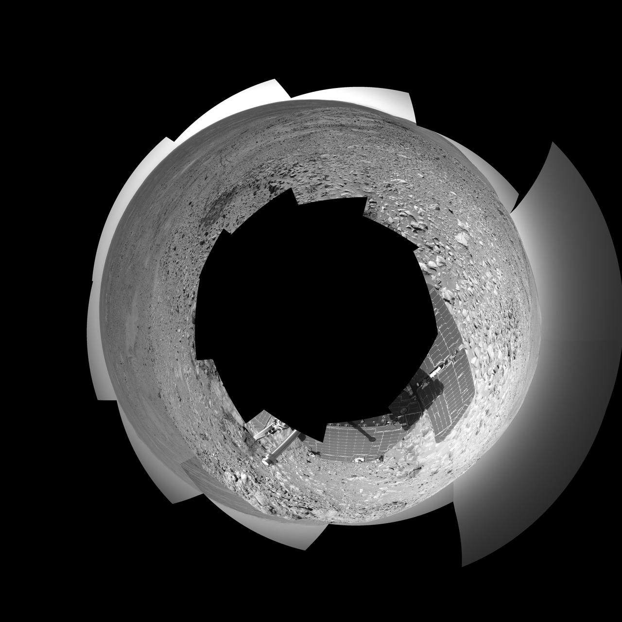 Making Tracks on Mars polar