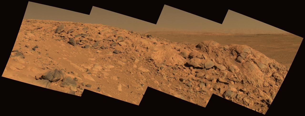 Perched Above Gusev Crater