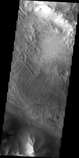 NASA image: Ius Chasma Landslide