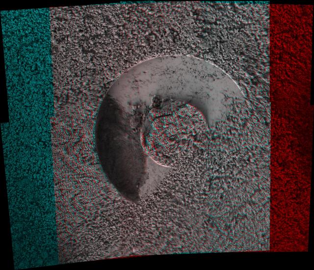 NASA image: Sampling Martian Soil 3-D