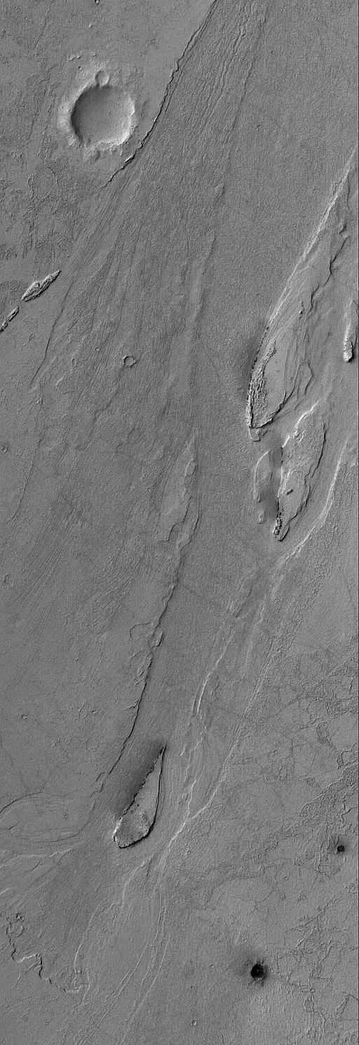 NASA image: Zephyria Outflow Features