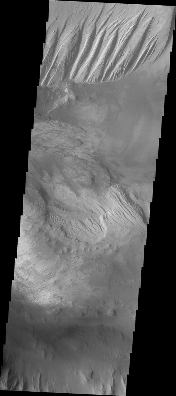 Layered Candor Chasma