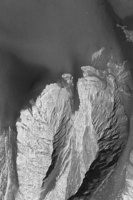 NASA image: Landforms in East Candor