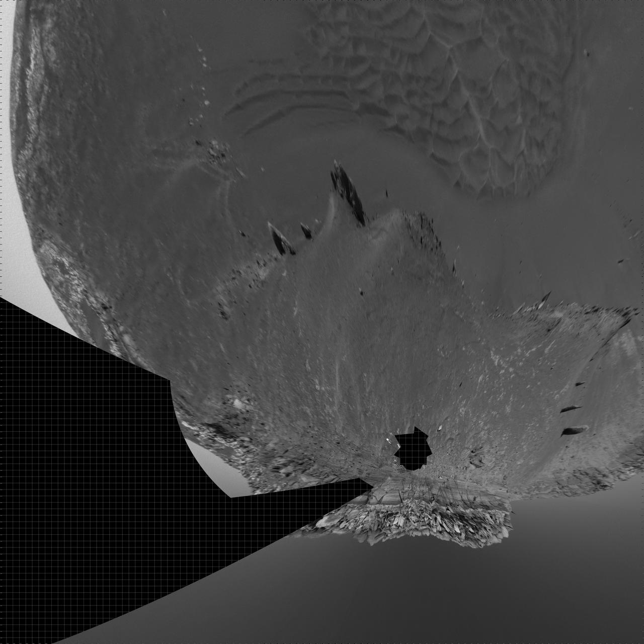 Opportunity at the Wall Vertical