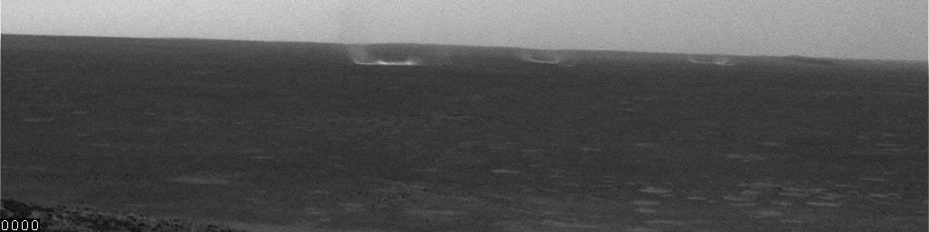 Mars Gusts Blow Toward Spirit